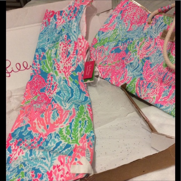 Lilly Pulitzer Delia Shift Lets Cha Cha Holy Grail - Picture 2 of 6